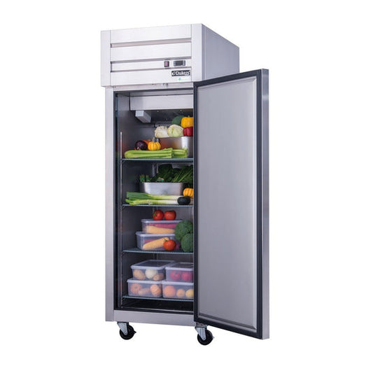 D28AR Commercial Single Door Top Mount Refrigerator in Stainless Steel