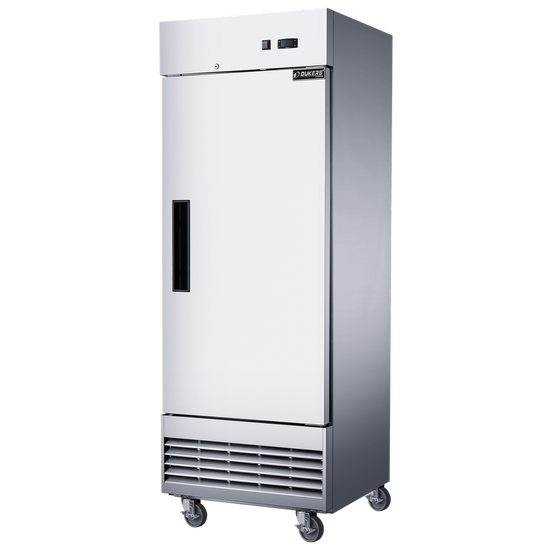 D28F Single Door Commercial Freezer in Stainless Steel