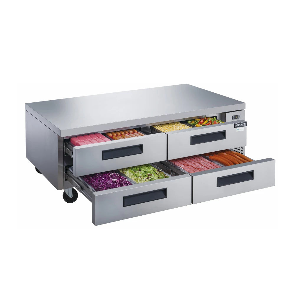 Dukers DCB72-D4 72" Chef Base w/ (4) Drawers - 115v
