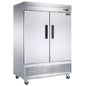 D55R 2-Door Commercial Refrigerator in Stainless Steel